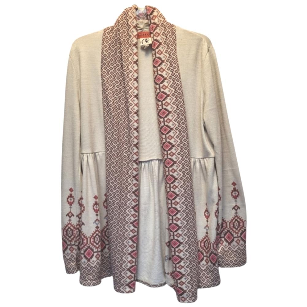 Anthropologie One September Solstice Night BOHO Cardigan - Size S